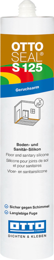 Ottoseal S 125 Alkoxy-Bau-Silikon 310 ml C6216 Betongrau